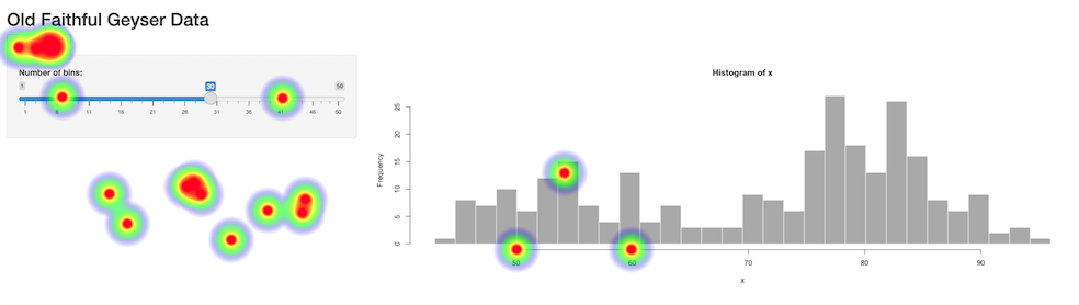 Usage Heatmap For Shiny Apps ShinyHeatmap